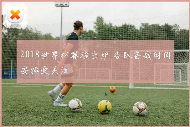 2018世界杯赛程出炉 各队备战时间安排受关注